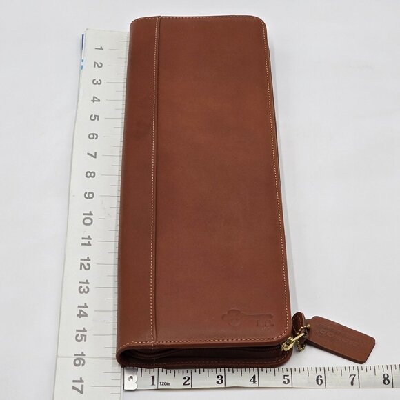 Coach Leather Travel Tie Case - Picture 10 of 16